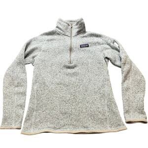 Patagonia Gray Quarter-Zip Sweatshirt